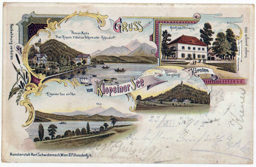 Klopeinersee  1905
